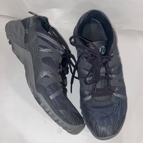 MERRELL SNEAKER Gray Lace Up Running Walking J46574 Women size: 7.5 - Picture 9 of 14